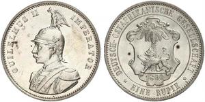 1 Rupee Deutsch-Ostafrika (1885-1919) Silber 