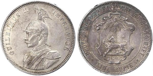 1 Rupee Deutsch-Ostafrika (1885-1919) Silber 