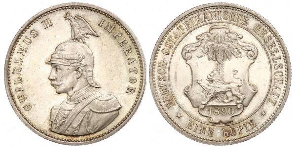 1 Rupee Deutsch-Ostafrika (1885-1919) Silber 