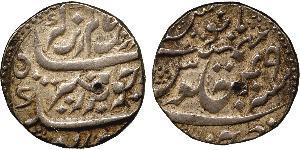 1 Rupee Indien / Britische Ostindien-Kompanie (1757-1858) Silber 