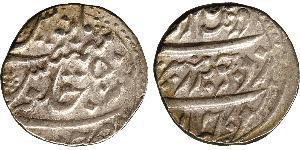 1 Rupee Indien / Britische Ostindien-Kompanie (1757-1858) Silber 