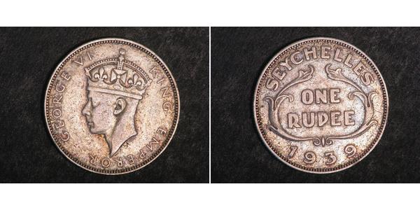 1 Rupee Seychellen Silber 