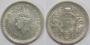 1 Rupee British Raj (1858-1947) Silver 