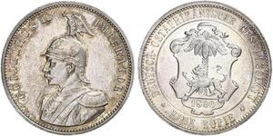 1 Rupee German East Africa (1885-1919) Silver 