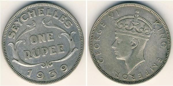 1 Rupee Seychelles Silver 