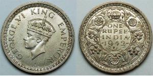 1 Rupee Raj Britannico (1858-1947)  