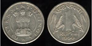 1 Rupee 印度  