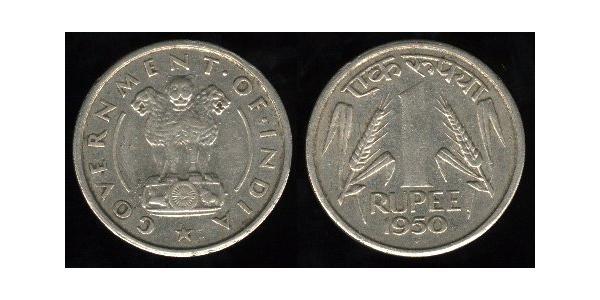 1 Rupee 印度  