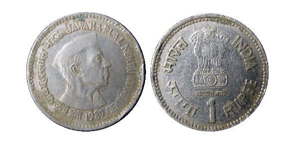 1 Rupee 印度  