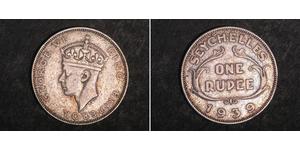 1 Rupee Seychelles 銀 