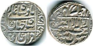 1 Rupee 印度 銀 