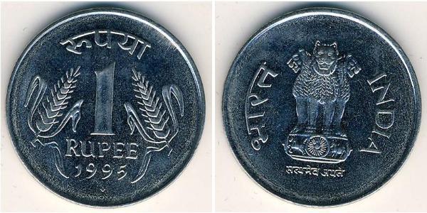 1 Rupee 印度 銅/镍 