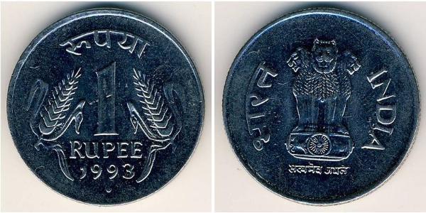 1 Rupee 印度 銅/镍 