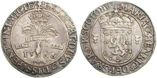 1 Ryal Königreich Schottland (843-1707) Silber Mary I of Scots (1542-1587)