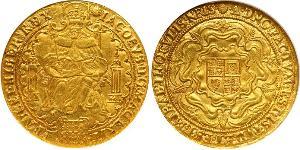 1 Ryal Королівство Англія (927-1649,1660-1707) Золото Яків I (1566-1625)
