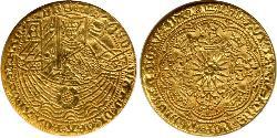 1 Ryal 英格兰王国 金 Edward IV (1442-1483)