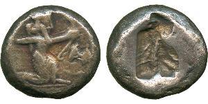 1 SIGLOS Persia / Achéménides (550–330 BC) Argent 