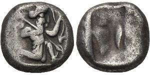 1 SIGLOS Persia / Impero achemenide (550–330 BC) Argento 