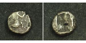 1 SIGLOS Persia / Impero achemenide (550–330 BC) Argento 