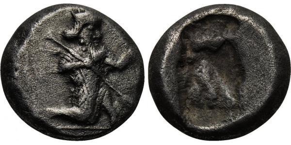 1 SIGLOS Persia / Impero achemenide (550–330 BC) Argento 