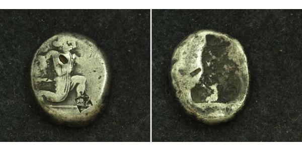 1 SIGLOS Persia / Impero achemenide (550–330 BC) Argento 