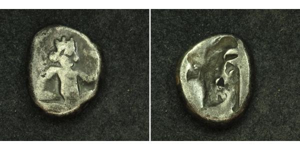 1 SIGLOS Persia / Impero achemenide (550–330 BC) Argento 