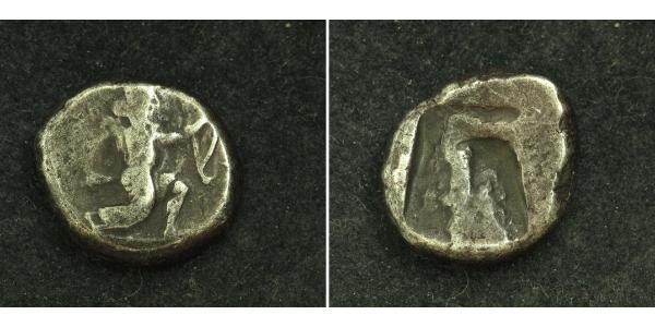 1 SIGLOS Persia / Impero achemenide (550–330 BC) Argento 