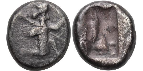 1 SIGLOS Persia / Impero achemenide (550–330 BC) Argento 