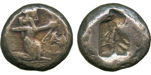 1 SIGLOS Persia / Impero achemenide (550–330 BC) Argento 