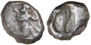 1 SIGLOS Imperio aqueménida (550–330 BC) / Persia Plata 