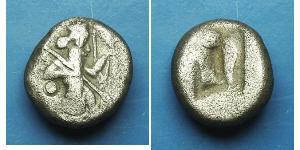 1 SIGLOS Persia / Держава Ахеменидов (550–330 BC) Серебро 