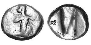 1 SIGLOS Persia / Держава Ахеменидов (550–330 BC) Серебро 