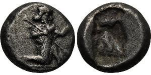 1 SIGLOS Persia / Держава Ахеменидов (550–330 BC) Серебро 