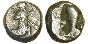 1 SIGLOS Persia / Держава Ахеменидов (550–330 BC) Серебро 