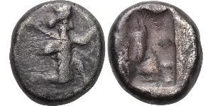 1 SIGLOS Persia / Держава Ахеменидов (550–330 BC) Серебро 