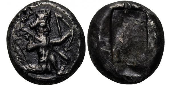 1 SIGLOS Persia / Держава Ахеменидов (550–330 BC) Серебро 
