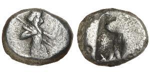 1 SIGLOS Імперія Ахеменідів (550–330 BC) / Persia Срібло 