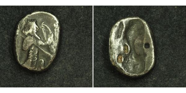 1 SIGLOS 阿契美尼德王朝 (550 BC - 330 BC) / Persia 銀 