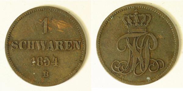 1 Schwaren States of Germany Cobre 