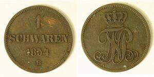 1 Schwaren States of Germany Copper 
