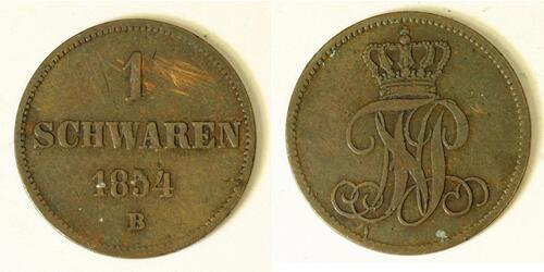 1 Schwaren States of Germany Copper 