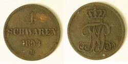 1 Schwaren States of Germany Kupfer 