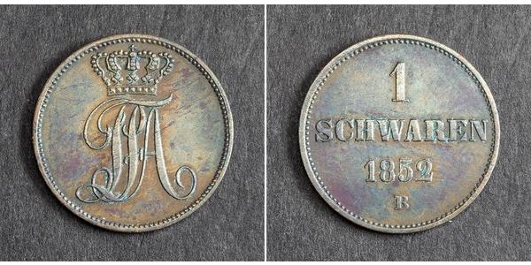 1 Schwaren Федеральные земли Германии Медь 