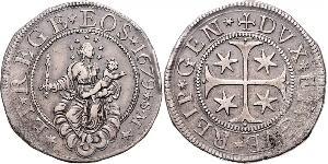 1 Scudo Italian city-states Argent 