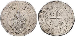 1 Scudo Italian city-states Argent 