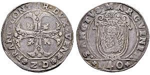 1 Scudo Italian city-states Argent 