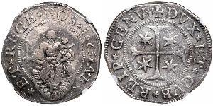 1 Scudo Italian city-states Argent 