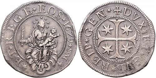 1 Scudo Italian city-states Argent 