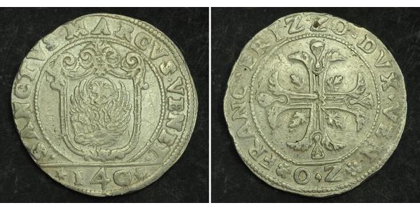 1 Scudo Italian city-states Argent 