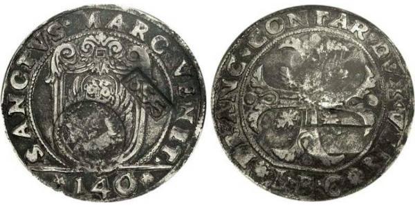 1 Scudo Italian city-states Argent 